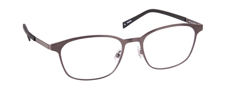 nine eyewear 2579 Brillestel (Form: Firkantet - Farve: Rød)