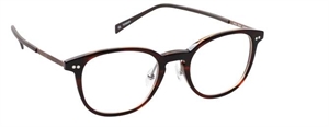 nine eyewear 2716 Brillestel (Form: Panto - Farve: Brun)