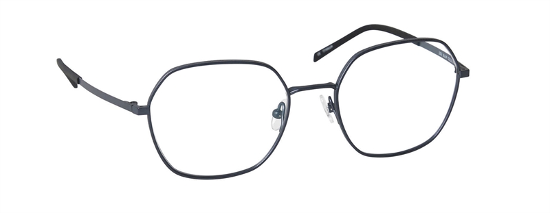 nine eyewear 2352 Brillestel (Form: Panto - Farve: Blå)