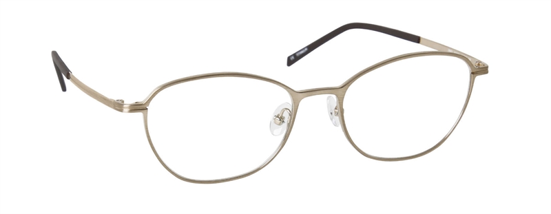 nine eyewear 2962 Brillestel (Form: Panto - Farve: Guld)