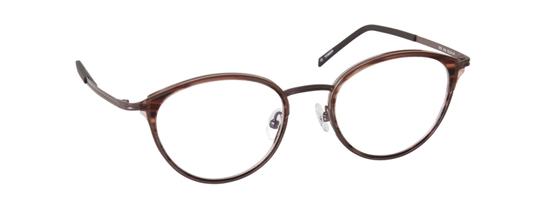nine eyewear 2935 Brillestel (Form: Panto - Farve: Rød)