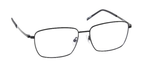 nine eyewear 2919A Brillestel (Form: Firkantet - Farve: Sort)
