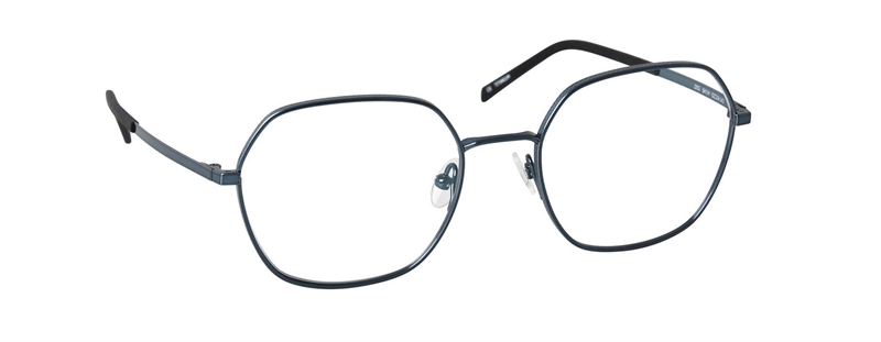 nine eyewear 2352 Brillestel (Form: Panto - Farve: Blå)