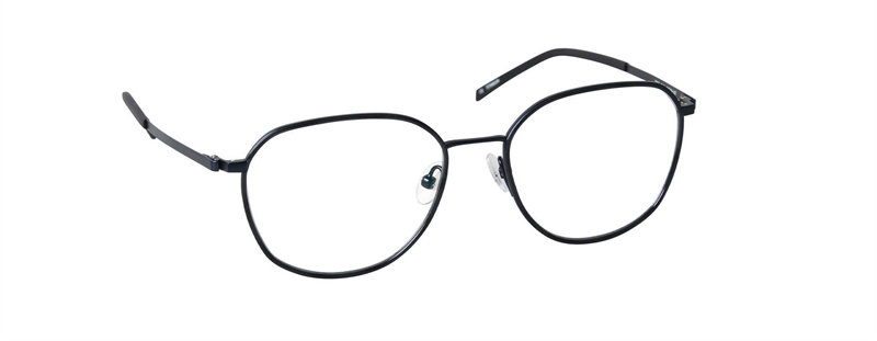 nine eyewear 2917 Brillestel (Form: Panto - Farve: Blå)