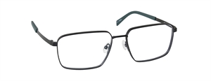 nine eyewear 2367 Brillestel (Form: Firkantet - Farve: Sort)
