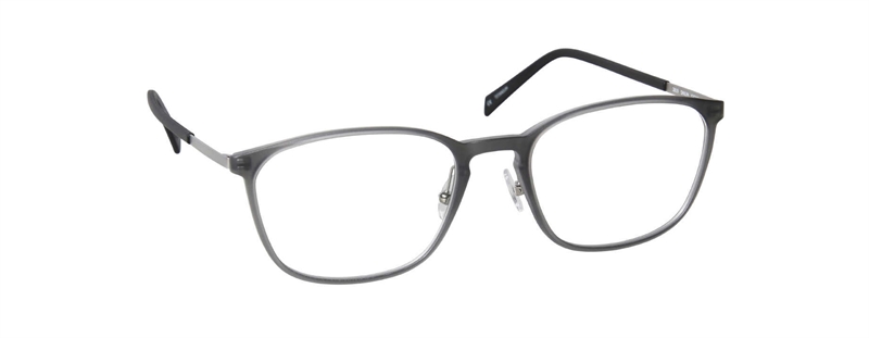 nine eyewear 2819 Brillestel (Form: Firkantet - Farve: Grå)
