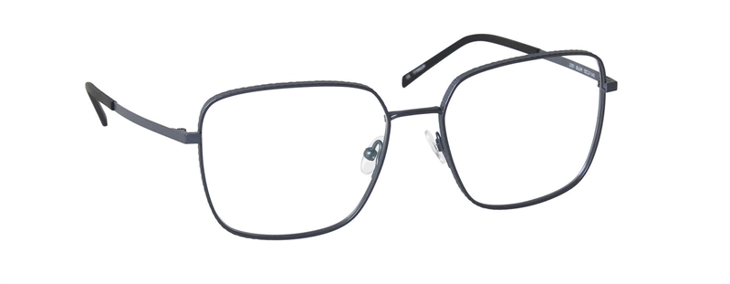 nine eyewear 2357 Brillestel (Form: Firkantet - Farve: Blå)