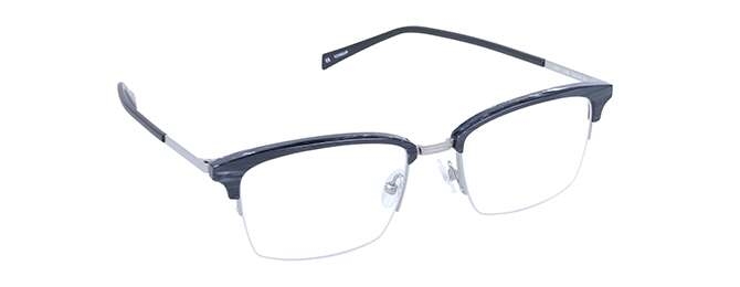 nine eyewear 2737 Brillestel (Form: Firkantet - Farve: Grå)