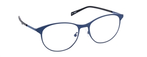 nine eyewear 2575 Brillestel (Form: Panto - Farve: Blå)