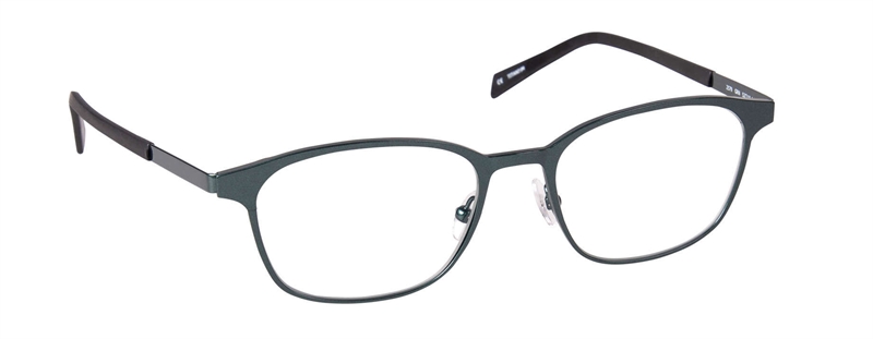 nine eyewear 2579 Brillestel (Form: Firkantet - Farve: Grøn)