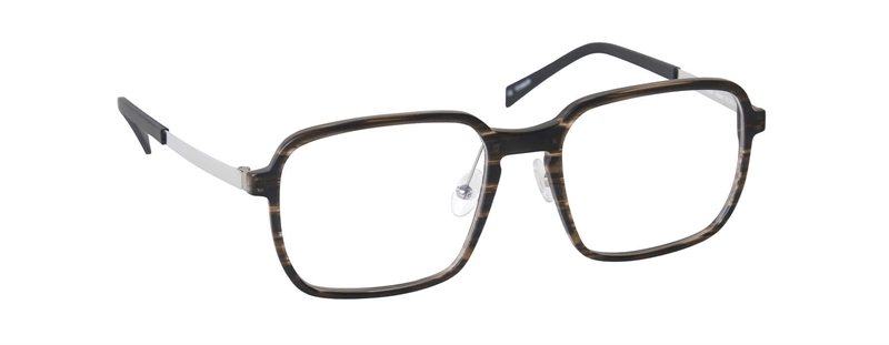 nine eyewear 2756 Brillestel (Form: Firkantet - Farve: Havana)