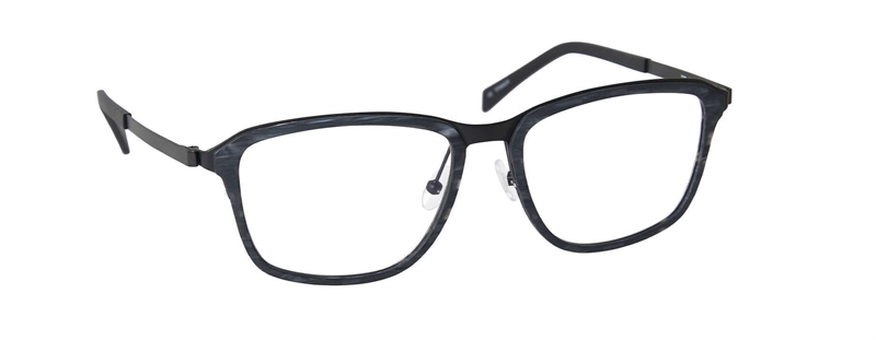 nine eyewear 2286 Brillestel (Form: Firkantet - Farve: Grå)