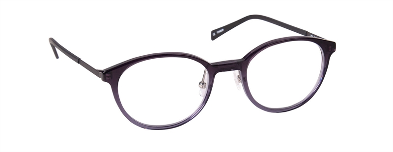 nine eyewear 2733 Brillestel (Form: Panto - Farve: Lilla)