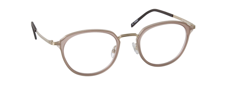 nine eyewear 2933 Brillestel (Form: Panto - Farve: Guld)