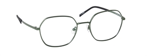 nine eyewear 2352 Brillestel (Form: Panto - Farve: Grøn)