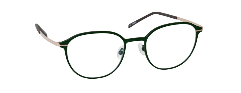 nine eyewear 2583 Brillestel (Form: Panto - Farve: Grøn)