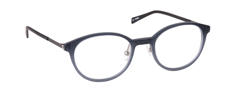 nine eyewear 2733 Brillestel (Form: Panto - Farve: Blå)