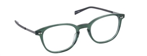 nine eyewear 2716 Brillestel (Form: Panto - Farve: Grøn)