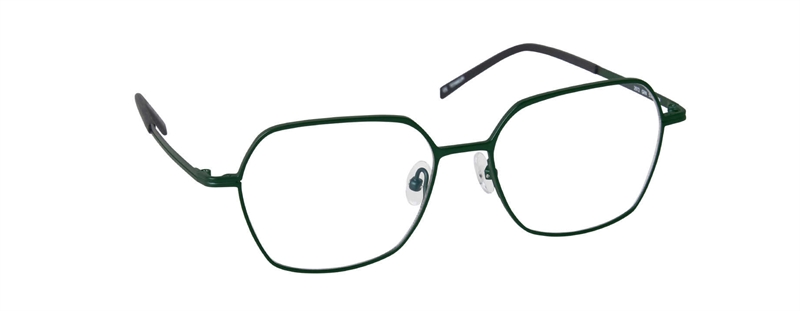 nine eyewear 2972 Brillestel (Form: Firkantet - Farve: Grøn)