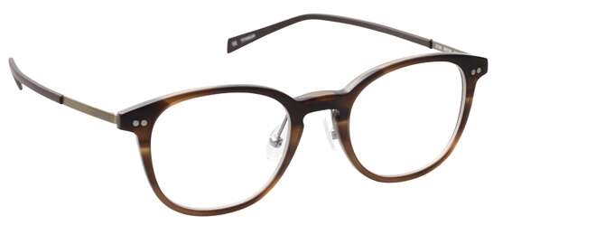 nine eyewear 2716 Brillestel (Form: Panto - Farve: Havana)