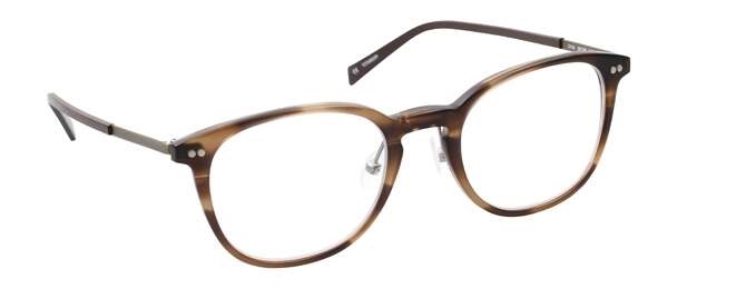 nine eyewear 2716 Brillestel (Form: Panto - Farve: Havana)