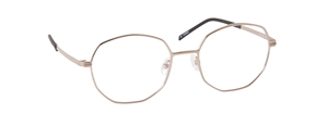 nine eyewear 2582 Brillestel (Form: Panto - Farve: Guld)