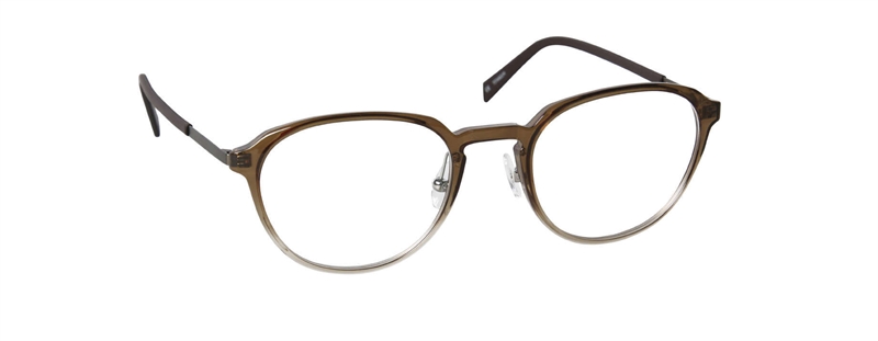 nine eyewear 2813 Brillestel (Form: Panto - Farve: Brun)