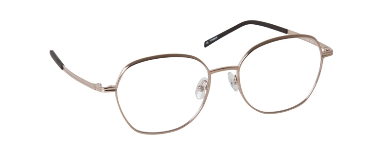 nine eyewear 2954 Brillestel (Form: Panto - Farve: Guld)