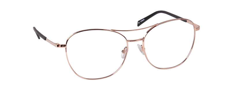 nine eyewear 2355 Brillestel (Form: Panto - Farve: Guld)