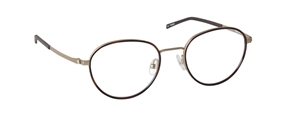 nine eyewear 2913 Brillestel (Form: Panto - Farve: Guld)