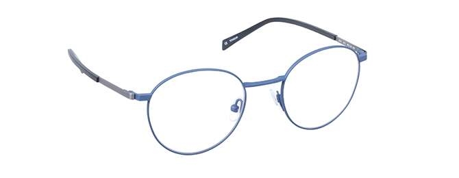 nine eyewear 2337 Brillestel (Form: Rund - Farve: Sølv)