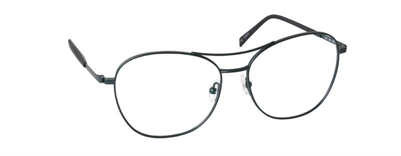 nine eyewear 2355 Brillestel (Form: Panto - Farve: Grøn)