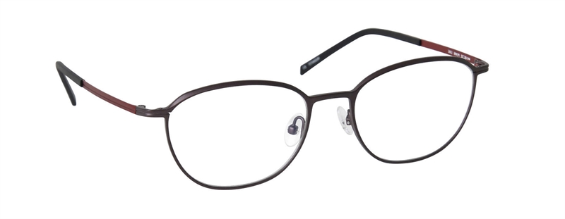 nine eyewear 2952 Brillestel (Form: Panto - Farve: Brun)
