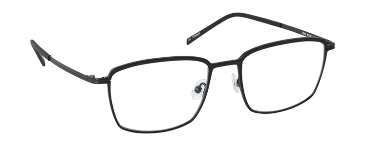 nine eyewear 2969 Brillestel (Form: Firkantet - Farve: Sort)