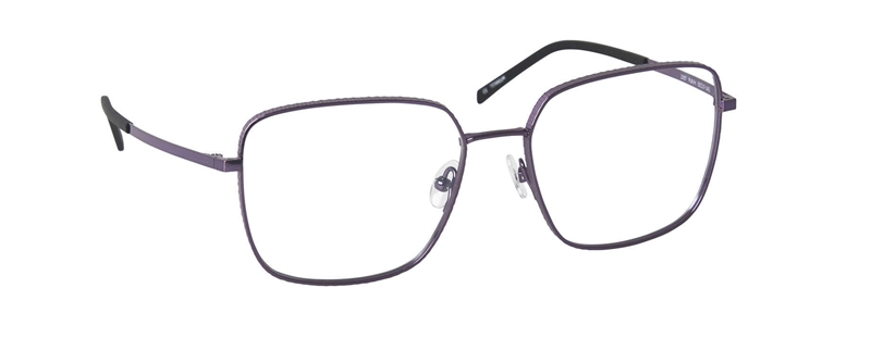 nine eyewear 2357 Brillestel (Form: Firkantet - Farve: Lilla)