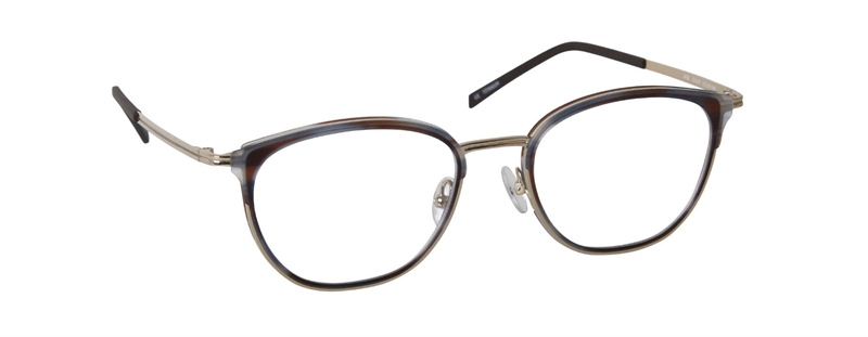 nine eyewear 2936 Brillestel (Form: Panto - Farve: Brun)