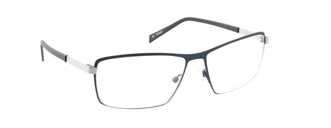 nine eyewear 2267 Brillestel (Form: Firkantet - Farve: Blå)