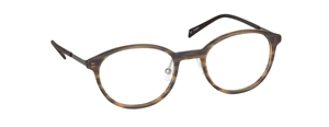 nine eyewear 2733 Brillestel (Form: Panto - Farve: Brun)