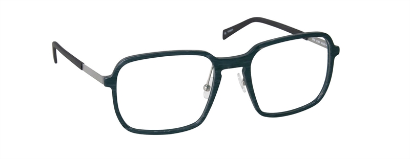 nine eyewear 2746 Brillestel (Form: Firkantet - Farve: Grå)