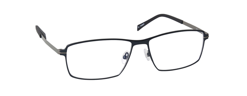 nine eyewear 2589 Brillestel (Form: Firkantet - Farve: Blå)