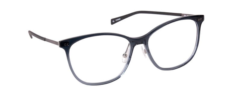 nine eyewear 2744 Brillestel (Form: Firkantet - Farve: Blå)