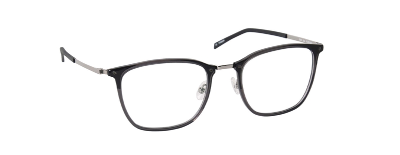nine eyewear 2929 Brillestel (Form: Firkantet - Farve: Grå)