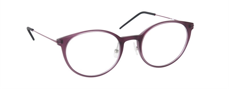 nine eyewear 2800 Brillestel (Form: Panto - Farve: Lilla)