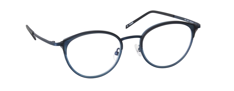 nine eyewear 2935 Brillestel (Form: Panto - Farve: Blå)