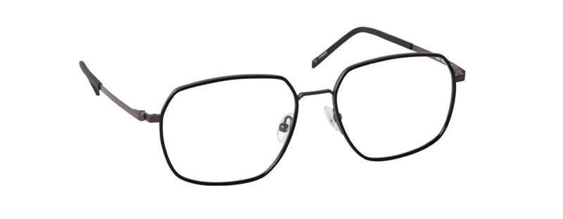 nine eyewear 2918 Brillestel (Form: Firkantet - Farve: Lilla)
