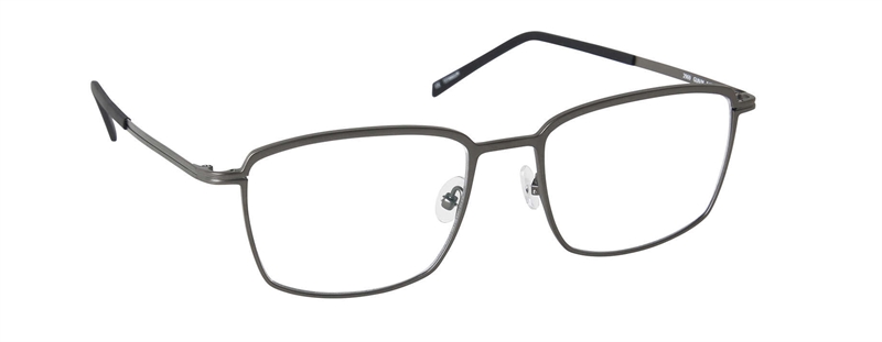 nine eyewear 2969 Brillestel (Form: Firkantet - Farve: Sølv)