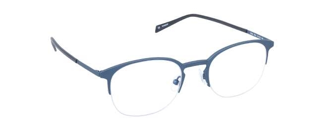 nine eyewear 2556 Brillestel (Form: Panto - Farve: Blå)