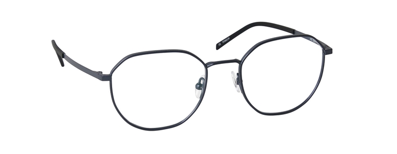 nine eyewear 2353 Brillestel (Form: Panto - Farve: Blå)