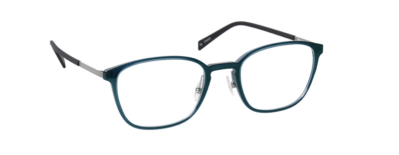 nine eyewear 2816 Brillestel (Form: Firkantet - Farve: Blå)