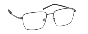 nine eyewear 2966 Brillestel (Form: Firkantet - Farve: Sølv)